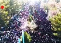 خروش مردم کرمان در محکومیت تروریستهای اجیر شده آمریکا