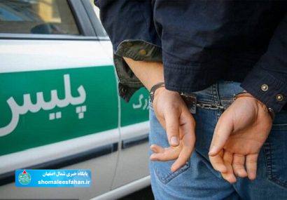 دستگيري سارق با 13 فقره سرقت منازل نيمه ساز دستگيري سارق با ۱۳ فقره سرقت منازل نيمه ساز