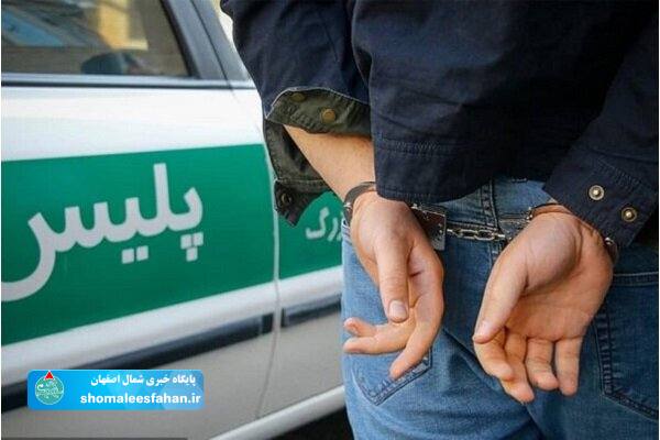 دستگيري سارق با ۱۳ فقره سرقت منازل نيمه ساز