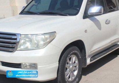 توقيف لندکروز قاچاق در فلاورجان توقيف لندکروز قاچاق در فلاورجان